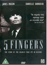 Load image into Gallery viewer, 5 Fingers James Mason DVD Film &amp; Television DVDs Retro and Classic Flixs 

